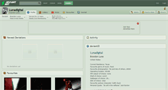 Desktop Screenshot of lunadigital.deviantart.com
