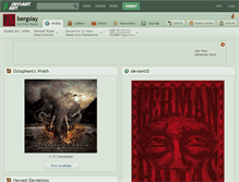 Tablet Screenshot of bergslay.deviantart.com