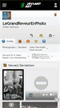 Mobile Screenshot of legrandreveurenphoto.deviantart.com