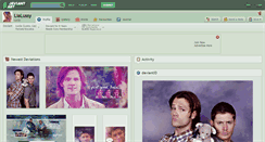 Desktop Screenshot of lialussy.deviantart.com