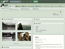 Tablet Screenshot of jo60.deviantart.com