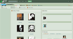 Desktop Screenshot of cinemaart.deviantart.com