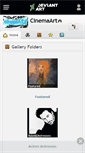 Mobile Screenshot of cinemaart.deviantart.com