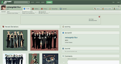 Desktop Screenshot of netang4da1iluv.deviantart.com