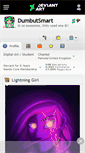 Mobile Screenshot of dumbutsmart.deviantart.com