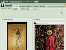 Tablet Screenshot of concon73.deviantart.com