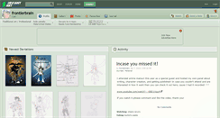 Desktop Screenshot of frontierbrain.deviantart.com