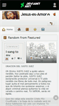 Mobile Screenshot of jesus-es-amor.deviantart.com