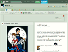 Tablet Screenshot of amgrim.deviantart.com