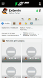 Mobile Screenshot of exgemini.deviantart.com