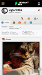 Mobile Screenshot of legionistka.deviantart.com