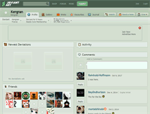 Tablet Screenshot of kergran.deviantart.com