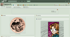 Desktop Screenshot of dragonpunchi.deviantart.com