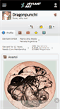 Mobile Screenshot of dragonpunchi.deviantart.com