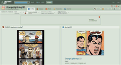Desktop Screenshot of orangelightning123.deviantart.com