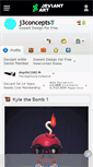 Mobile Screenshot of j3concepts.deviantart.com
