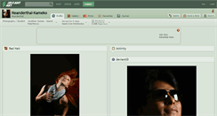 Desktop Screenshot of neanderthal-kameko.deviantart.com