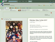Tablet Screenshot of mokasoon.deviantart.com