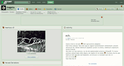 Desktop Screenshot of magamy.deviantart.com