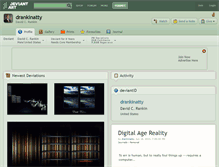Tablet Screenshot of drankinatty.deviantart.com