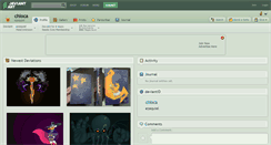 Desktop Screenshot of chioca.deviantart.com