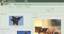 Desktop Screenshot of flyboy008.deviantart.com