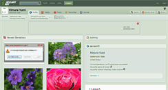 Desktop Screenshot of kimura-yumi.deviantart.com