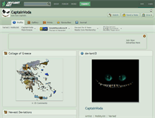 Tablet Screenshot of captainvoda.deviantart.com