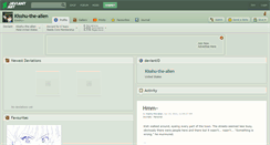 Desktop Screenshot of kisshu-the-alien.deviantart.com