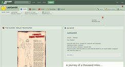 Desktop Screenshot of lastgambit.deviantart.com