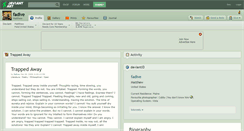 Desktop Screenshot of fadive.deviantart.com