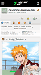 Mobile Screenshot of celestine-aokawa-lim.deviantart.com