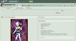 Desktop Screenshot of japanimation-club.deviantart.com