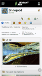 Mobile Screenshot of dr-nogood.deviantart.com