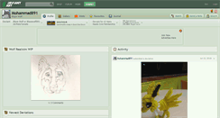 Desktop Screenshot of mohammad891.deviantart.com