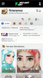 Mobile Screenshot of finieramos.deviantart.com