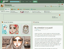 Tablet Screenshot of finieramos.deviantart.com