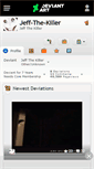 Mobile Screenshot of jeff-the-killer.deviantart.com