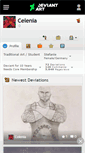 Mobile Screenshot of celenia.deviantart.com