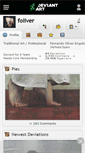 Mobile Screenshot of foliver.deviantart.com