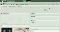 Desktop Screenshot of lochu.deviantart.com