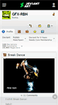Mobile Screenshot of gfx-rbn.deviantart.com