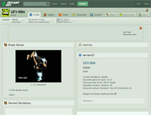 Tablet Screenshot of gfx-rbn.deviantart.com