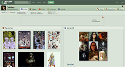 Desktop Screenshot of grimhel.deviantart.com