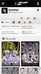 Mobile Screenshot of grimhel.deviantart.com