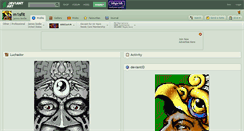 Desktop Screenshot of m1sfit.deviantart.com