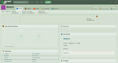 Desktop Screenshot of dkhawk.deviantart.com
