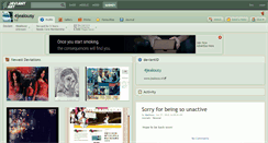 Desktop Screenshot of 4jealousy.deviantart.com