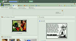 Desktop Screenshot of majiknine.deviantart.com