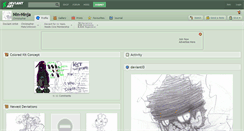 Desktop Screenshot of nin-ninja.deviantart.com